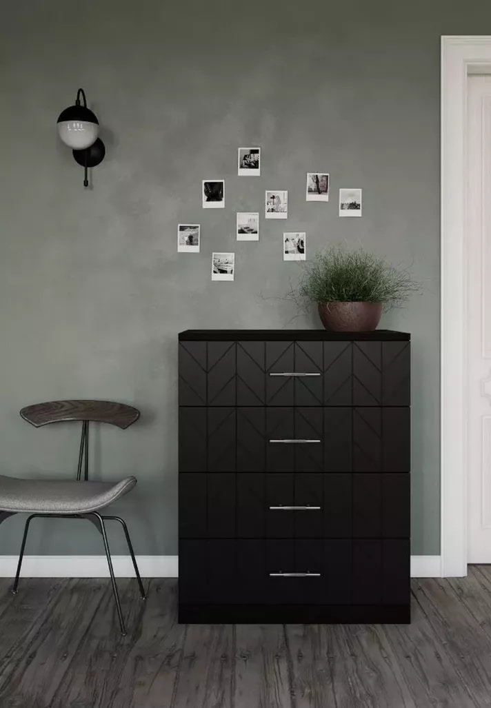 polaroids ophangen ideeën woonkamer wanddecoratie