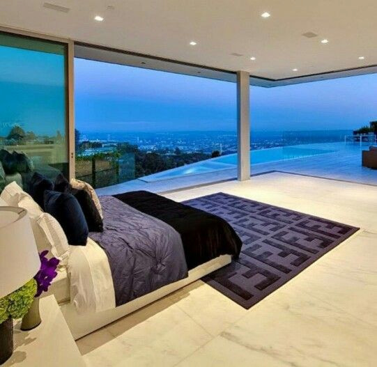 slaapkamer met uitzicht luxe slaapkamer inspiratie